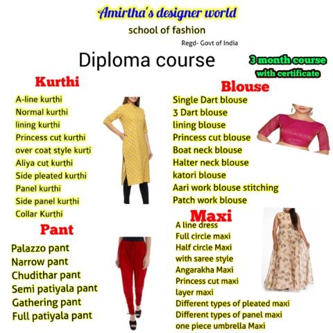 Diploma in fashion designing